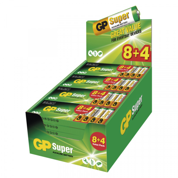 Alkalická baterie GP Super AA (LR6)