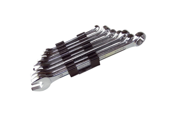 Klíče očkoploché 8 ks, 8 - 19 mm