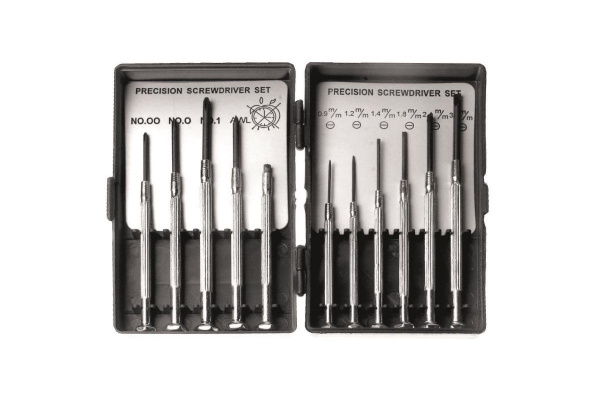 Šroubováky hodinářské, SET, 6 ks