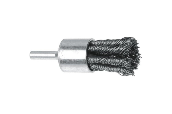 Kartáč koncový, copy, stopka 22 mm