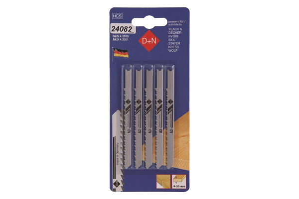 Pilka přímočará Black&Decker, 5 ks, 75/1,45mm, 12225