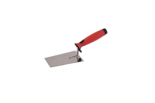 Lžíce nerez, 180 x 120 mm, gumová rukojeť, FESTA