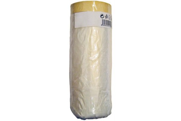 Fólie zakrývací s páskou, 33 m x 550 mm