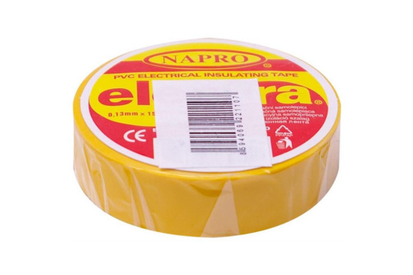 Páska elektroizolační PVC IZOVIAL, 10 m x 15 mm, modrá