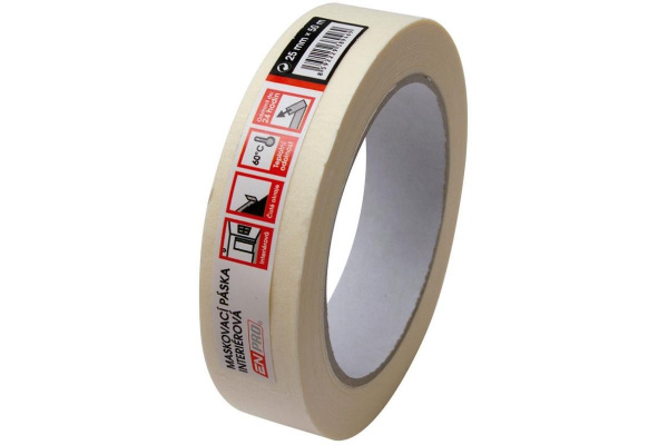 Páska malířská maskovací, 25 mm x 50 m, ENPRO