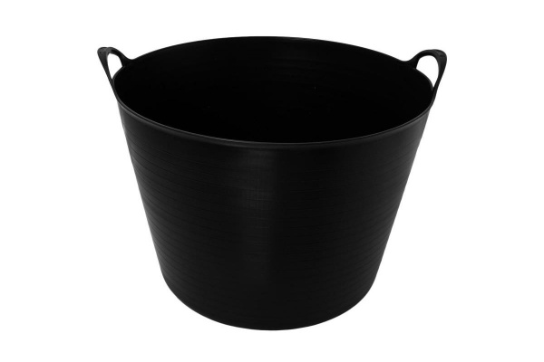 Nádoba plastová se 2 úchyty, 42 l, černá, ENPRO