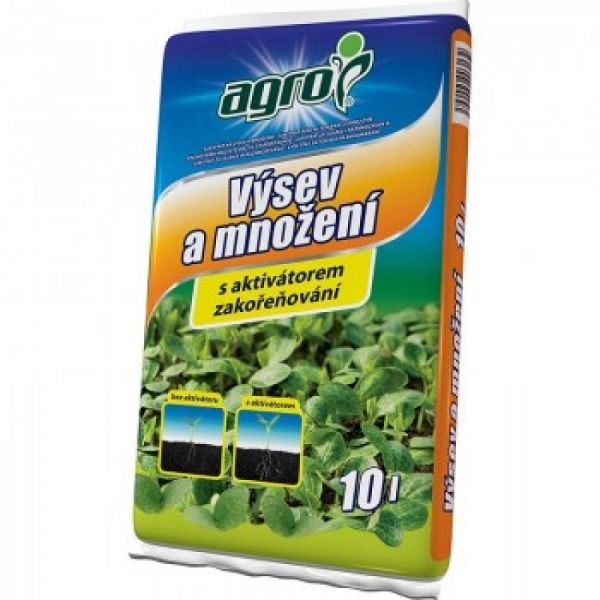 AGRO Substrát pro výsev a množení 10 l