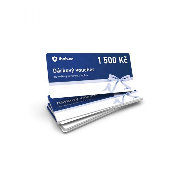 Dárkový voucher 1500 Kč