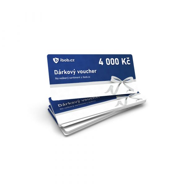 Dárkový voucher 4000 Kč