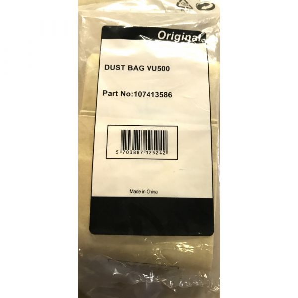 DUST BAG 10PCS FOR VU500
