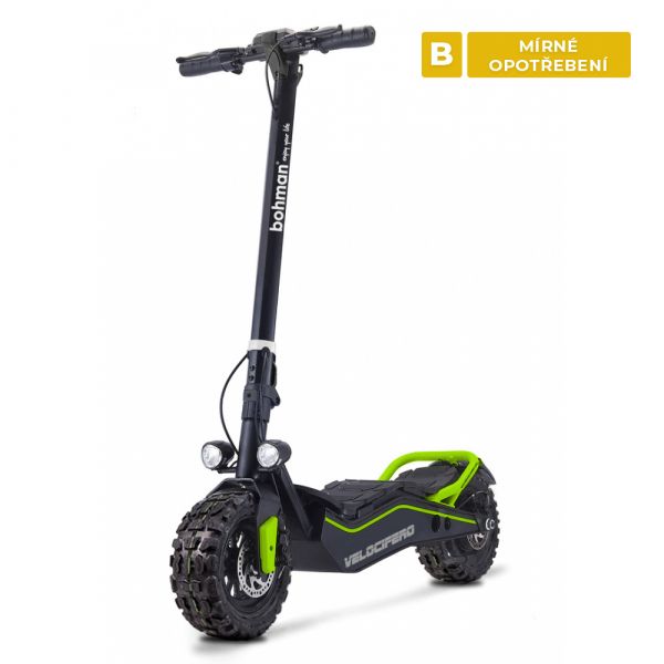 Elektrická koloběžka Velocifero Ranger Green Edition (B kondice)