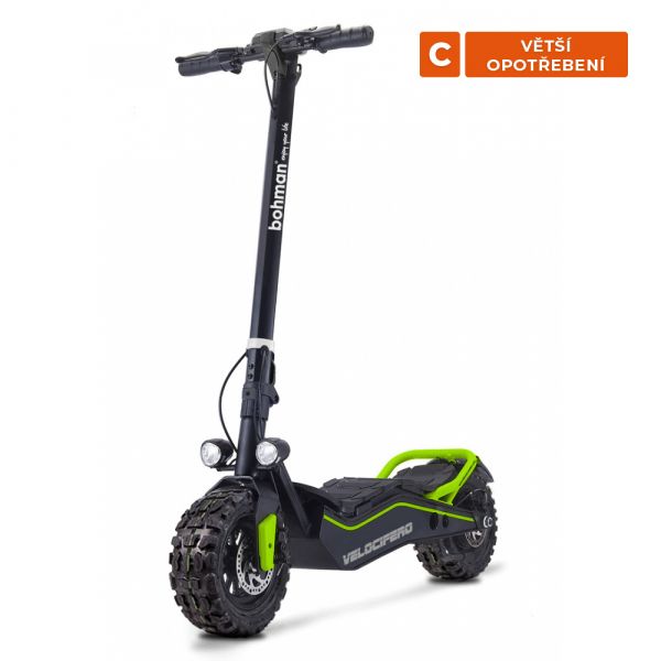Elektrická koloběžka Velocifero Ranger Green Edition (C kondice)