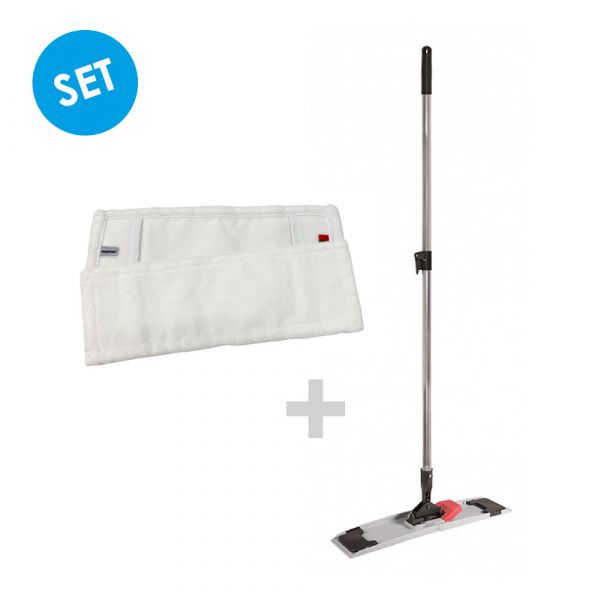 Sada na vytírání 401 - mop, ALU teleskopická tyč, držák mopu