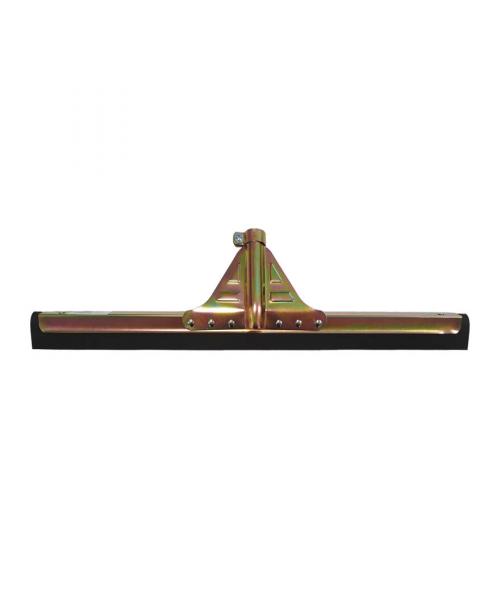 Podlahová stěrka kovová s černou gumou 75 cm