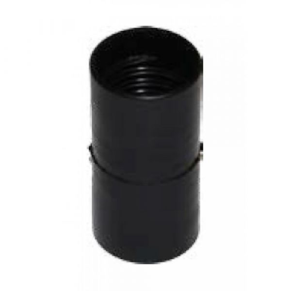 Propojka hadic černá. 38-38mm