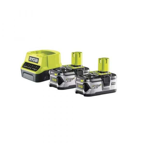 Ryobi RC18120-240 - 18V Sada akumulátoru s nabíječkou (2x4.0Ah)